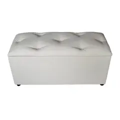 GENERICO - Baul Botone XL Crudo Eco Cuero 105X40X50X40 Rimar