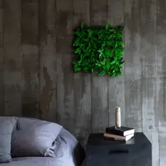 VADELL - Pasto Mural Premium Verde 50 x 50 cm con Protección UV Home