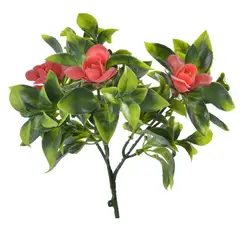 VADELL - Gardenia roja, rama decorativa de 30 cm con protección UV Home