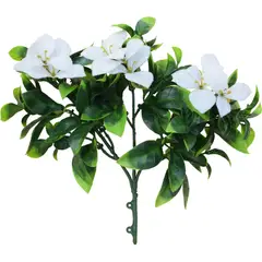 VADELL - Gardenia blanca, rama decorativa de 30 cm con protección UV Home