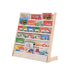 SANTU HOME & DECO - Organizador Libros Librero Estante Madera Y Tela Lavable