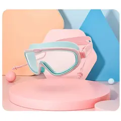 PLUSFIT - Gafas Natacion Ajustable Niño Niña Aolike Rosadas