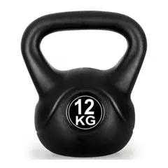 SDFIT - Pack 2x Pesas Rusas Kettlebell Mancuerna PVC 12 kg
