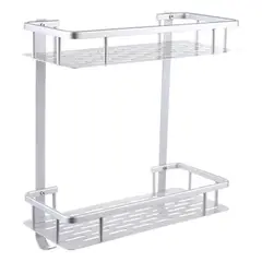 ESHOPANGIE - Organizador Para Ducha Estante Repisa 2 Niveles Multiuso