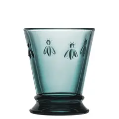 LA ROCHERE - SET 6 VASOS ABEJA AZUL 260ML