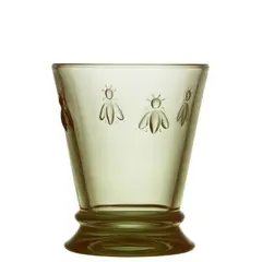 LA ROCHERE - SET 6 VASOS ABEJA OLIVA 260ML