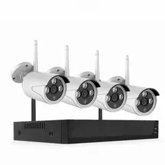 HYUNDAI - KIT NVR CON 4 CÁMARAS WIFI APP TUYA 1080P