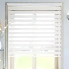 GENERICO - Cortina roller duo de 140x200 blanco