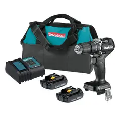MAKITA - Taladro Percutor 18v Brushless Dhp487SY2B Black