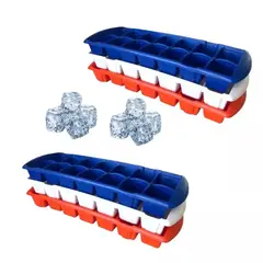 GENERICO - X6 Cubeta Hielo Cubetas Hielo Cubetera Para Hielo Cubeta 14c