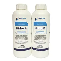 GENERICO - Soluciones nutritivas hidroponia A+B 1 litro
