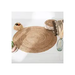 ATMOSPHERA - Alfombra de yute "Natura" D120cm