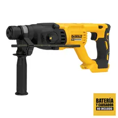 DEWALT - Rotomartillo Sds 20v S/carbones S/batería Dch133b-b3