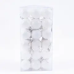 VATYERTY - Bolas Colgantes De Arbol De Navidad (4 Cm / 1,5 Pulgadas De 36 Piezas)