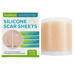 GENERICO - Parche de Silicona para Cicatrices 4cm * 1.5 metrs.
