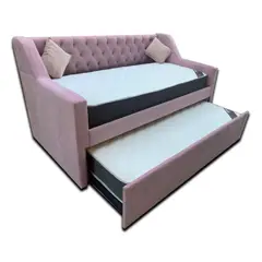 MUEBLES HVM - Cama Nido Hvm 1.5 Plaza 1 plaza Capitone