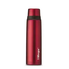 MEGA - Termo 470 cc de acero inoxidable rojo Megaslim