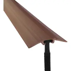 DVP - Cubrejunta Con Tarugo 35x2mm 1mt Café 10 Un