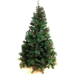 ARTIHOGAR - Arbol de Navidad 180 CM  2 Tipos de Ramas Mix 1100 T