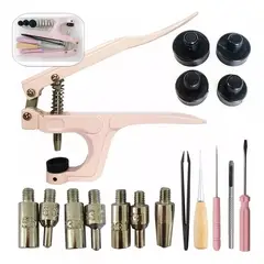 KUANGYE - Remachadora Pinza Botón Presión Broche Metal Snaps