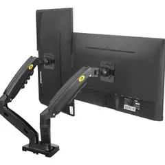 U BUY - Soporte Ergonómico De Mesa Para Tv/monitor 2 Brazos 17-27