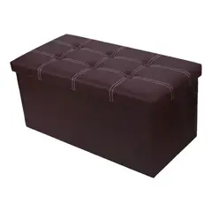GENERICO - Banqueta Baul Puff Baul Organizador Puff Sillon Pie De Cama
