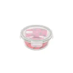 HOMEWELL - Contenedor Hermetico Vidrio Redondo 650ml