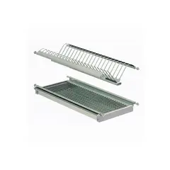 DVP - Secador de Loza 86x22cm Inoxidable para Mueble de Cocina