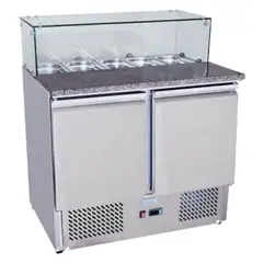 BOZZO - Meson Salsero cupula de Vidrio 90cm