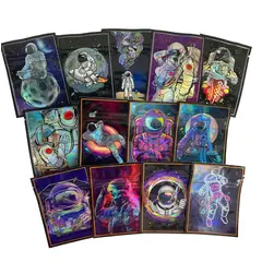 GENERICO - 50 Bolsas De Mylar Diseños Colores Cierre Cremallera No Olor