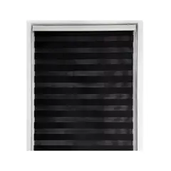 IMPORTCLICK - Cortina Roller Dúo Zebra Negra 130x220 CM