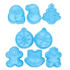 GENERICO - Cortador Galletas 3d Navidad Cortadores De Galletas Navidad CK-135