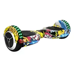 GENERICO - Patineta Smart Balance Scooter Eléctrica Casco graffiti