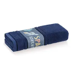 KARSTEN - Toalla de baño Galáxia Azul Marino