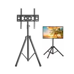 GENERICO - Soporte Tv 32 A 55 Base Trípode Pedestal Soporte Giratorio 360