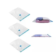 GENERICO - Pack x3 Bolsas de Vacío Organización de Ropa Closet 90x120 Cms
