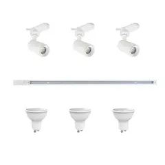 BOSCO - KIT DE RIEL ENERGIZADO BLANCO 1MT