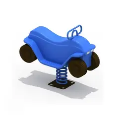 HOBBY MARKET - Juego Resorte Infantil Auto Playplaza