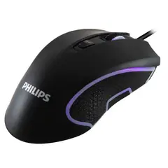 PHILIPS - SPK9413 MOUSE GAMER ALAMBRICO 6 BOTONES.