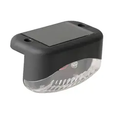 VATYERTY - Lámpara de césped con energía solar impermeable para exteriores