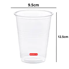 GENERICO - Vaso Economico Transparente 16oz - 500ml 50 unidades
