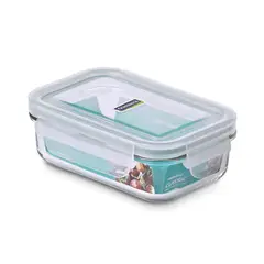 GLASSLOCK - Contenedor Vidrio, Hermético Rectangular 715 Cc
