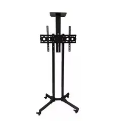 IRM - Soporte Tv Base Pedestal Rueda Televisor 32 A 70p Pulgadas