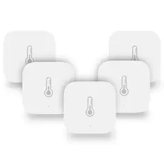 AQARA - Pack 5x Sensor de Temperatura y Humedad T1 Zigbee