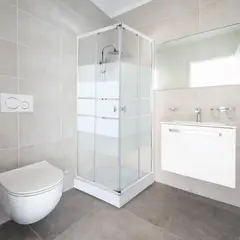 JOYTEK - Shower Door 70x70cm 5mm Recto Blanco Mampara INCLUYE RECEPTÁCULO