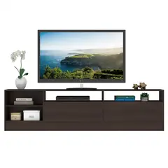 VEKKAHOME - Rack tv moyan 75" 2 puertas