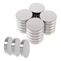 KUANGYE - Iman Imanes Potentes Neodimio De 15 X 3 Mm (10 Unidades)