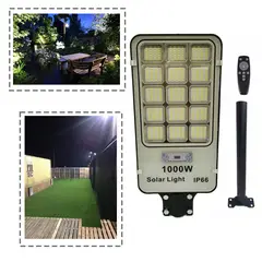 GENERICO - Foco Poste Solar 800 Watt Alumbrado Exterior 420led Potencia
