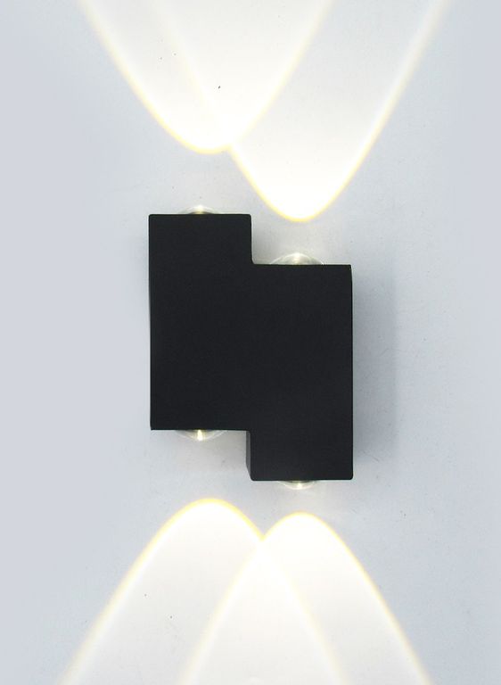 Aplique Lampara Led 4w Luz Calida Bidireccional Ip65