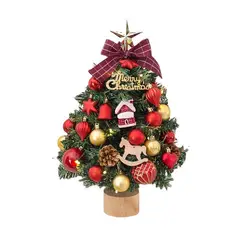 VATYERTY - Árbol de Navidad mini árbol decoración navideña